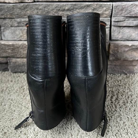 Franco Sarto Black Ankle Boots Booties 8.5 - Picture 6 of 15